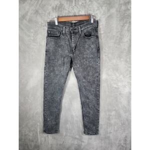 Levi's 512 Men's 31X30 Dark Wash Slim Tapered Jeans Classic Denim